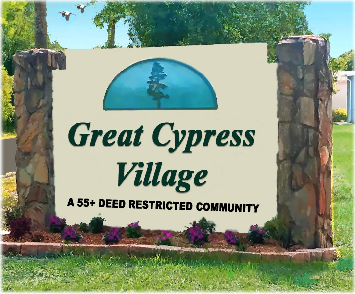 Welcome to Great Cypress Village of Hudson, Florida!